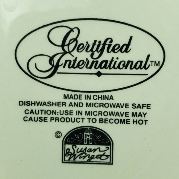 Certified International Susan Winget Avignon Morning Rooster 9" Pasta Bowl - Picture 6 of 6